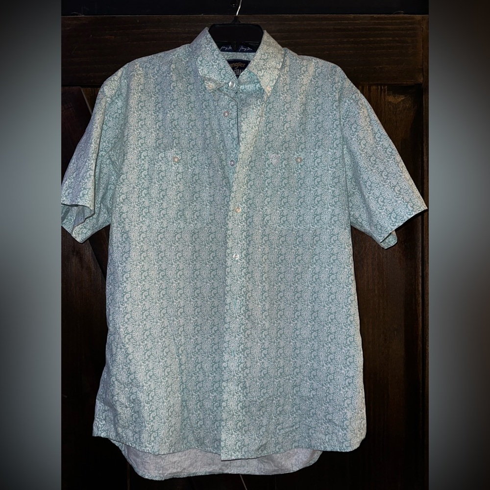George Strait Wrangler Button Up